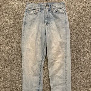 Madewell Jeans Womens 24 Blue The Perfect Vintage Jean Light Wash Denim *